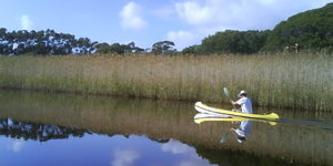 Kayaking in Stanford
